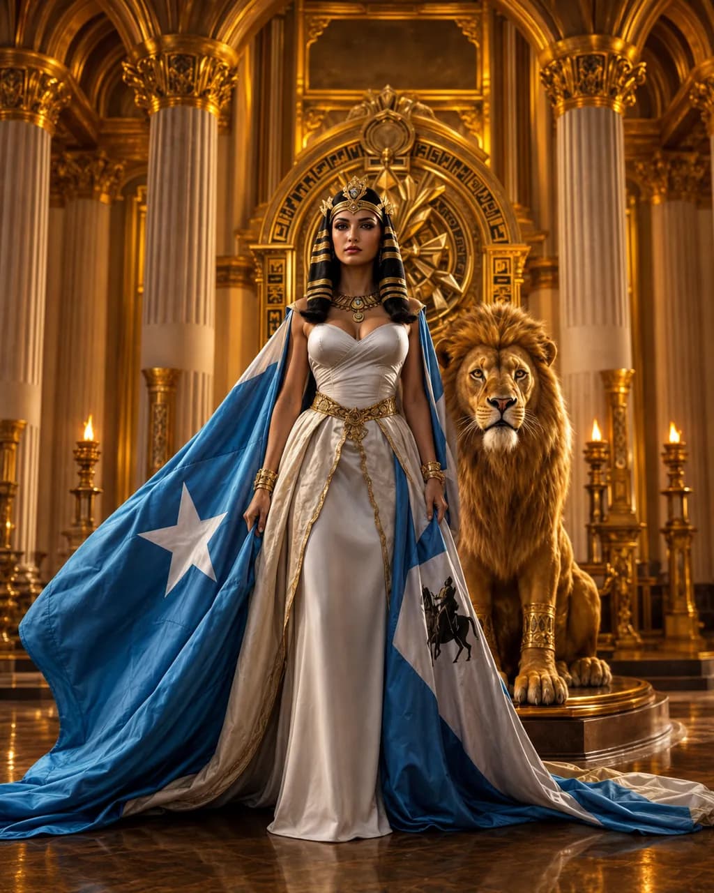 Lioness and Throne