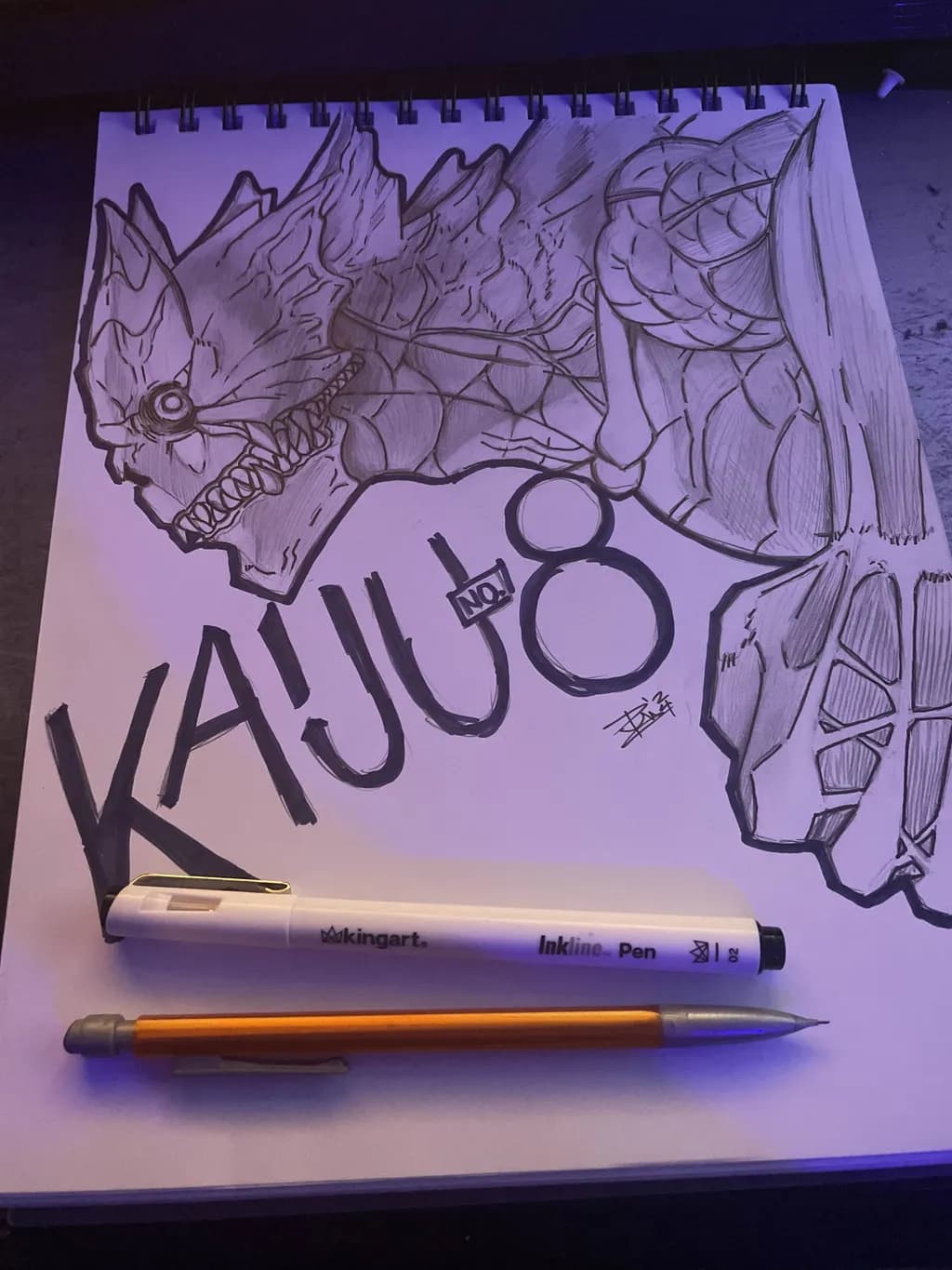 Kaiju No. 8 Sketch