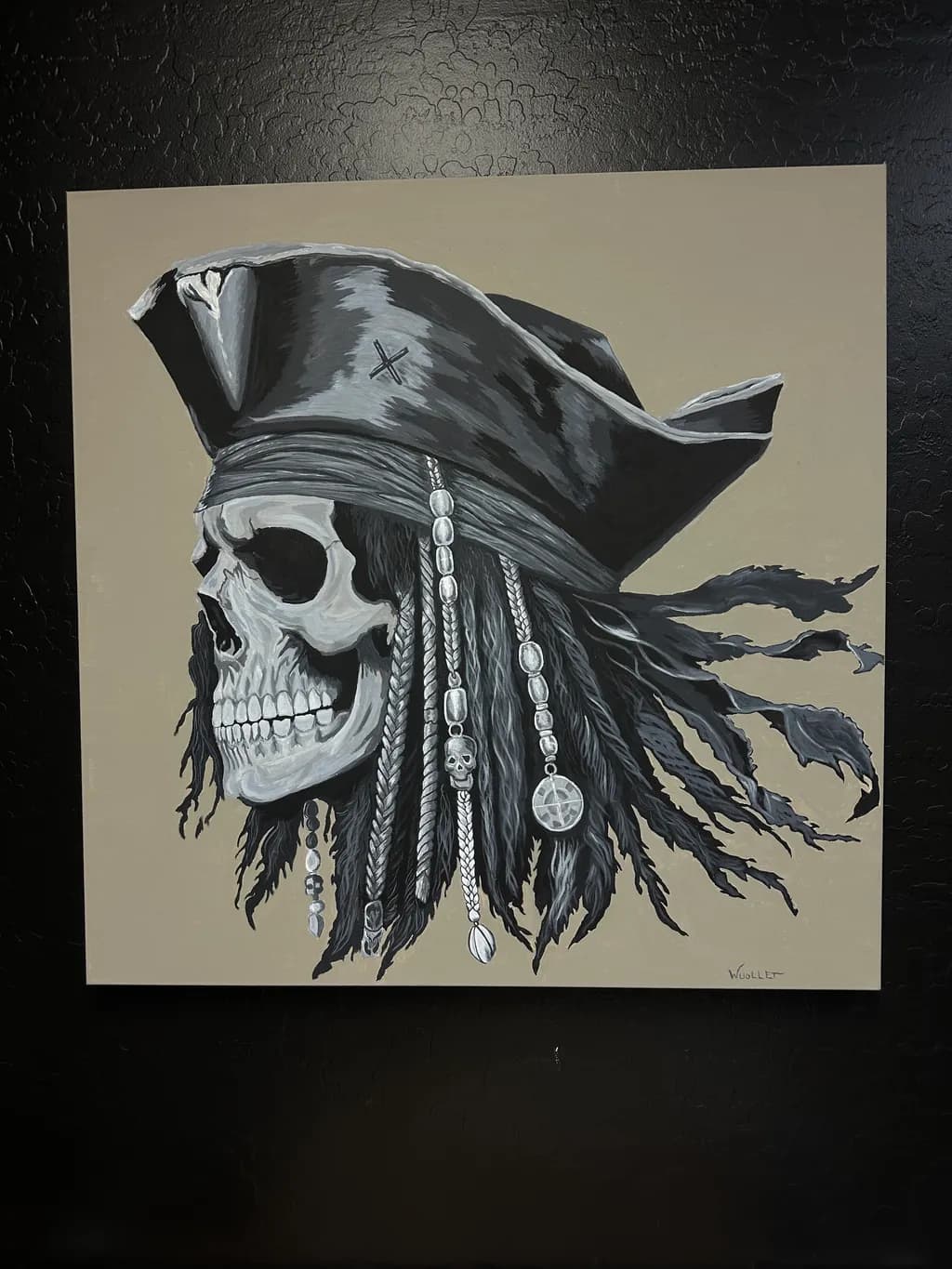 Pirate Skull Profile
