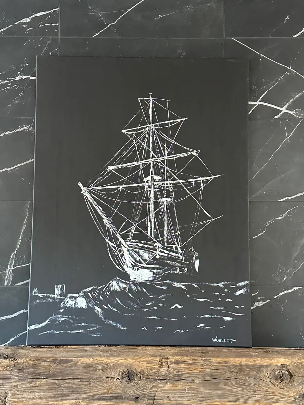 Sailing Ship Silhouette