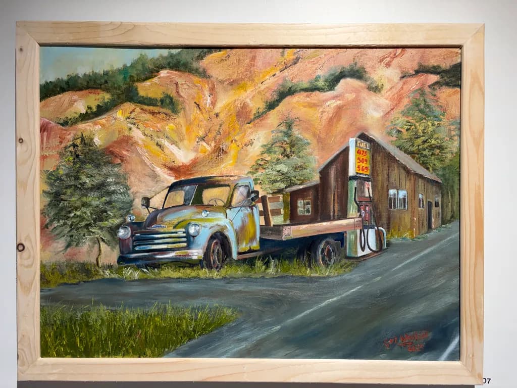 Mountain Gas Station