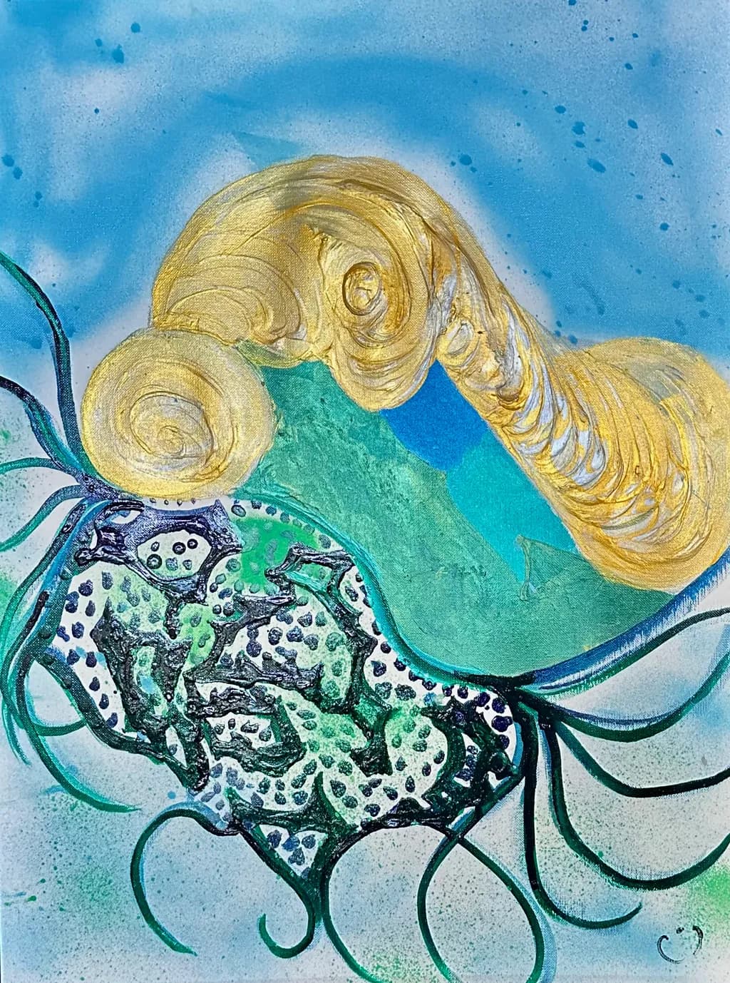 Golden Tendril Turtle