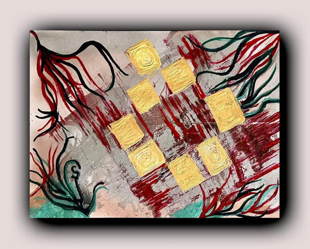 Golden Squares in Motion