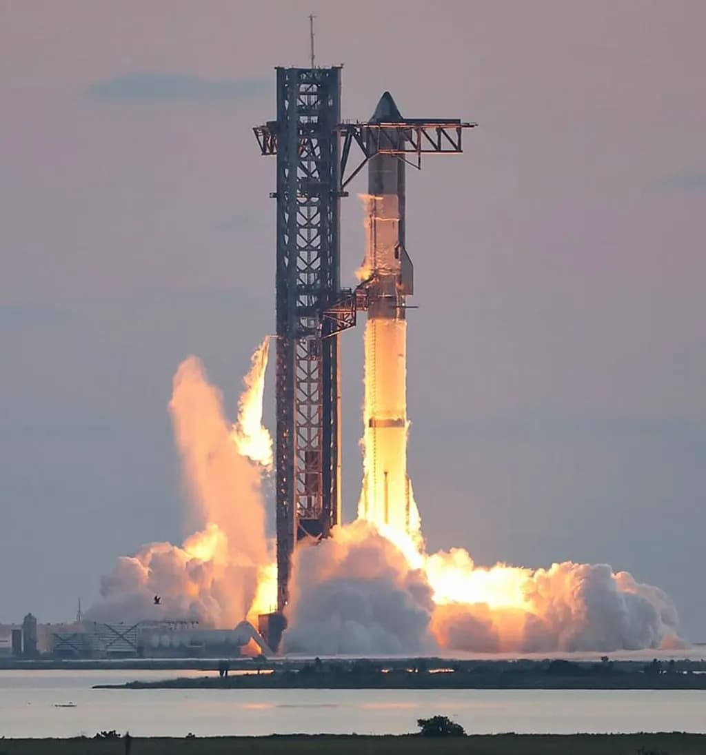 Rocket Launch Blast