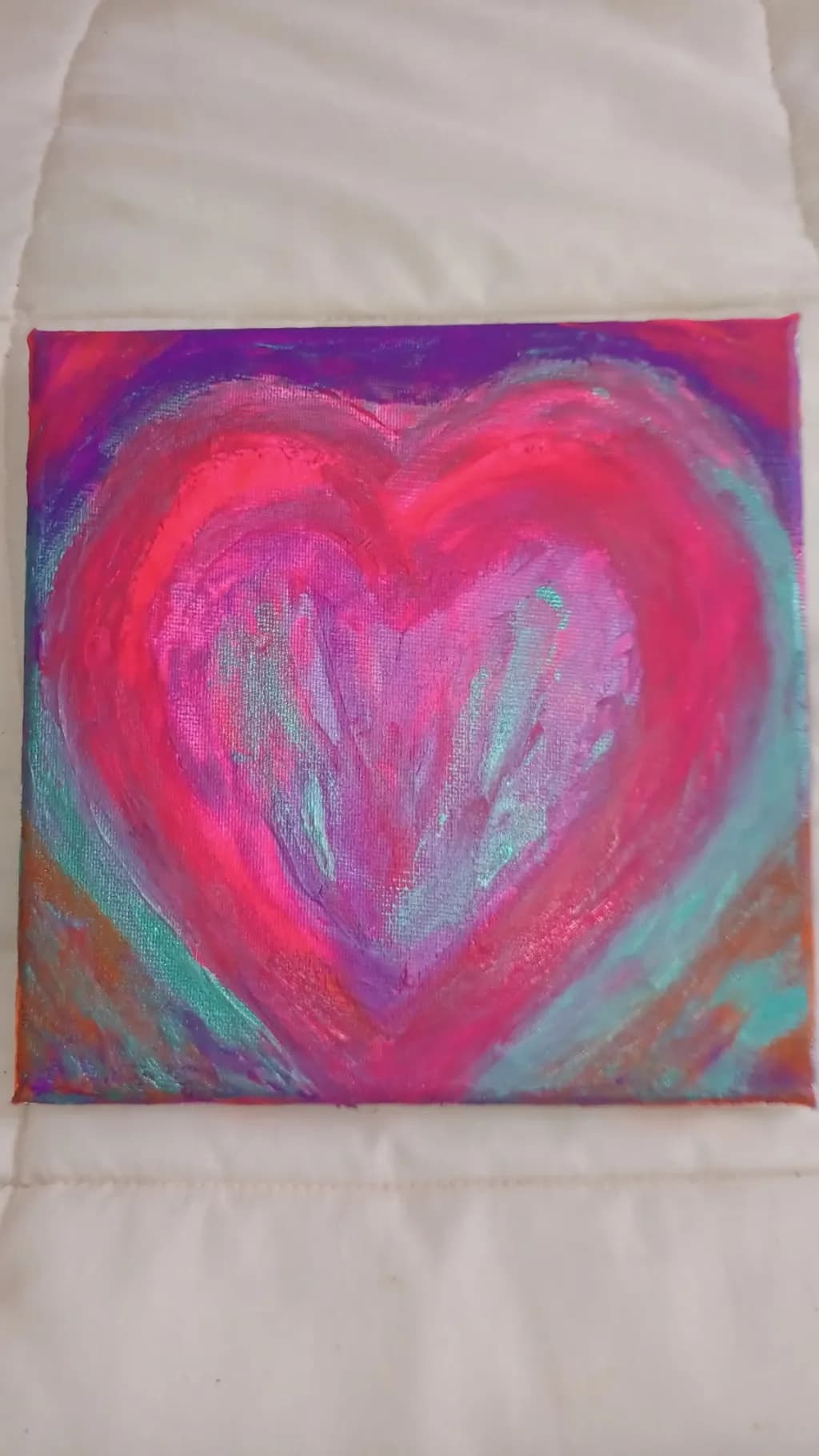 Heart Canvas Glow