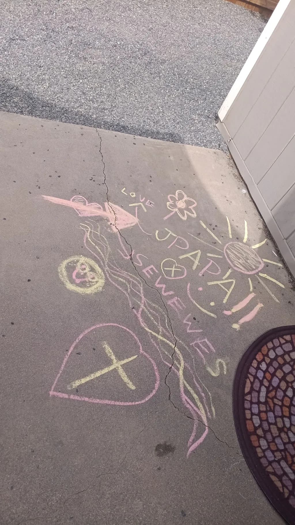 Sidewalk Chalk Sun