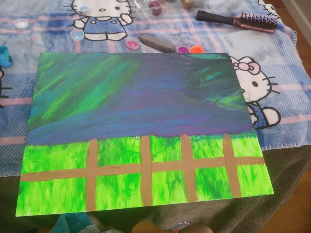 Green Field Fence