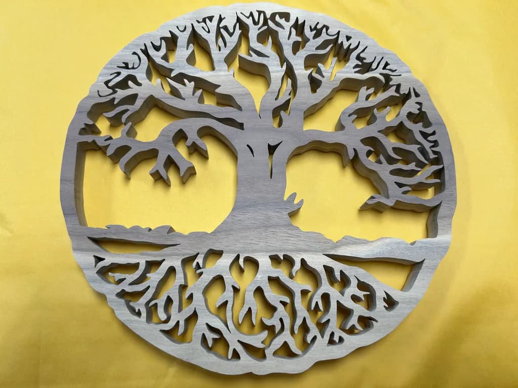 Tree of Life Woodcut