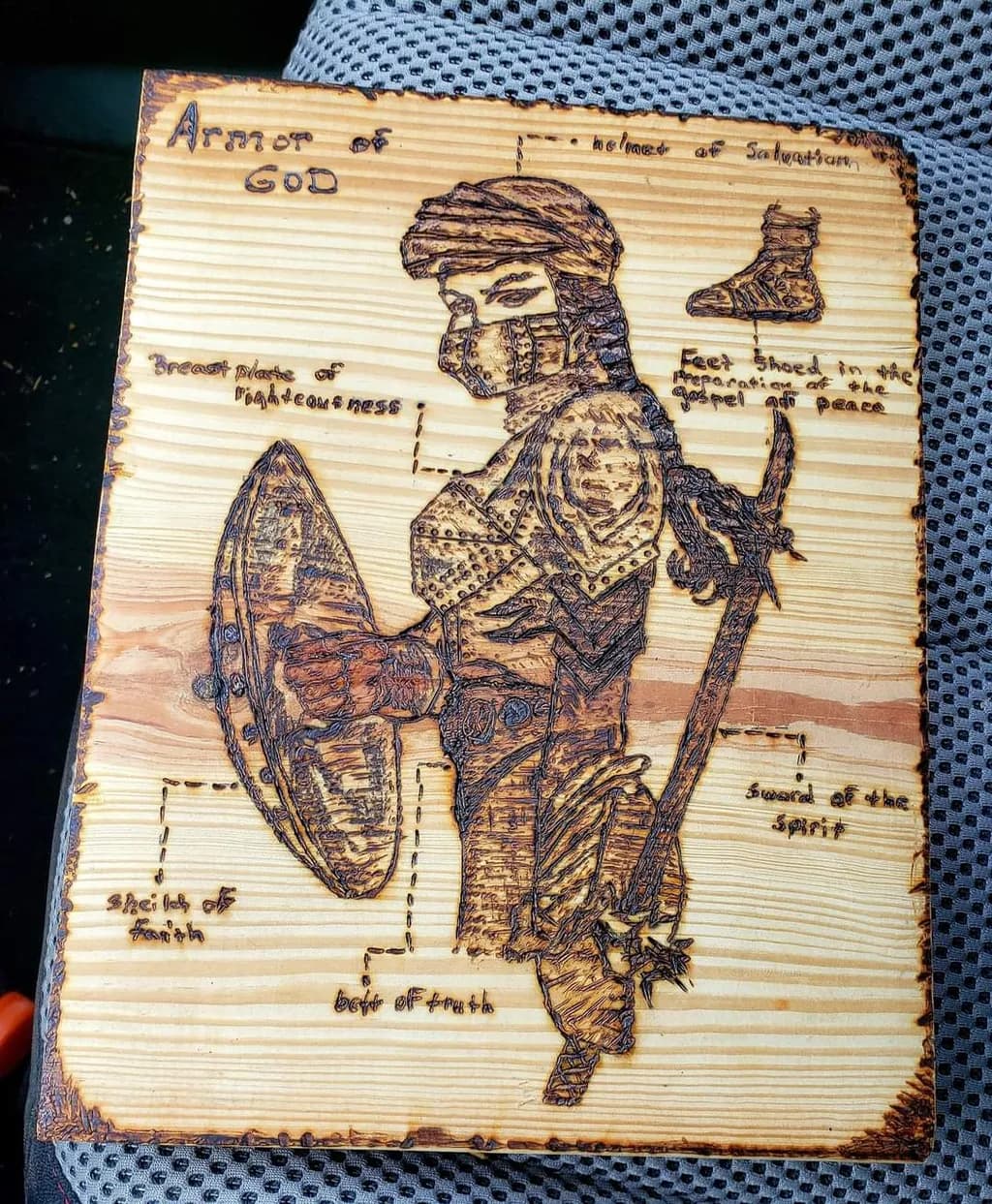 Armor of God Illustration