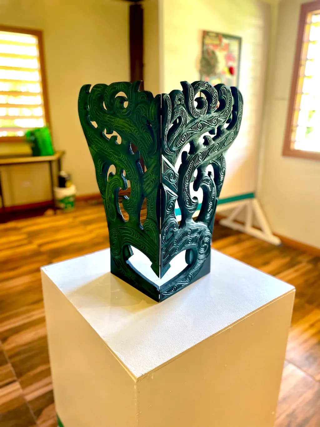 Tangaroa - God of the Sea carved mask