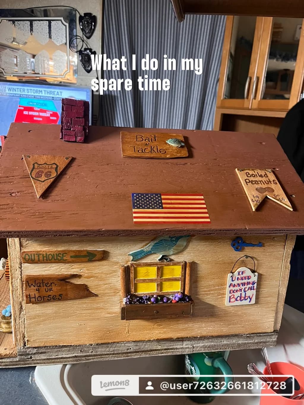 Miniature Fishing Shack