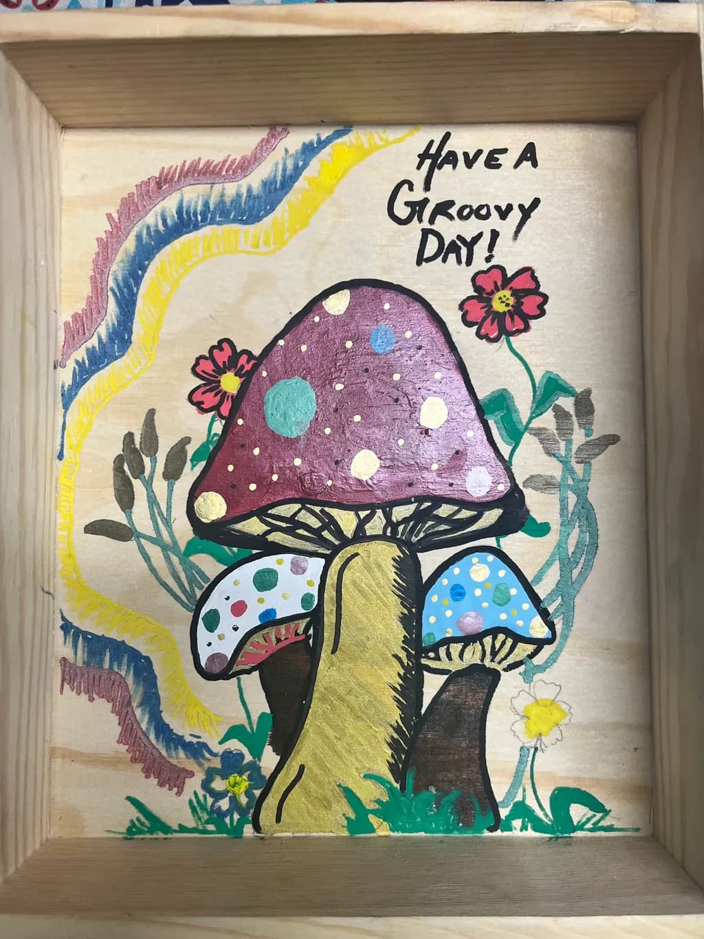 Groovy Mushroom Trio