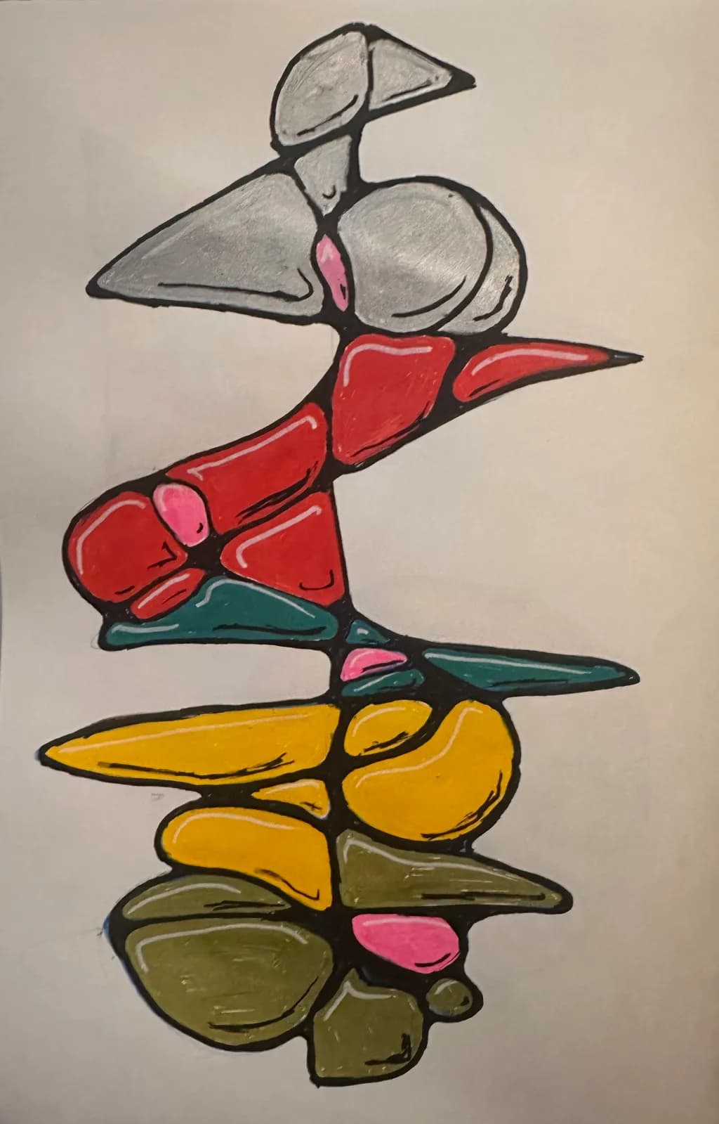 Colorblock Totem