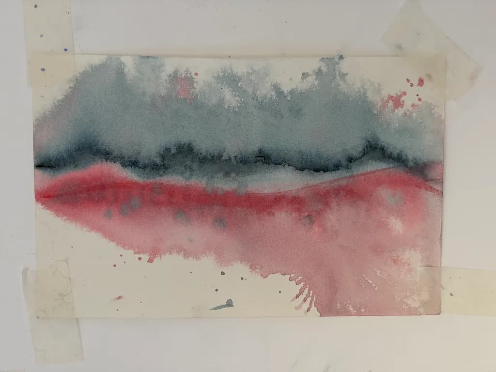Slate and Rose Horizon