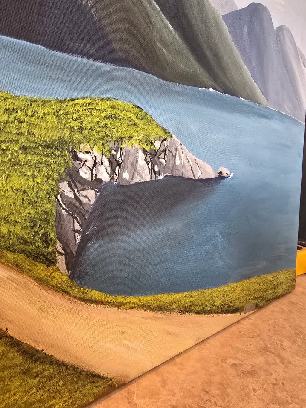 Coastal Cliff View