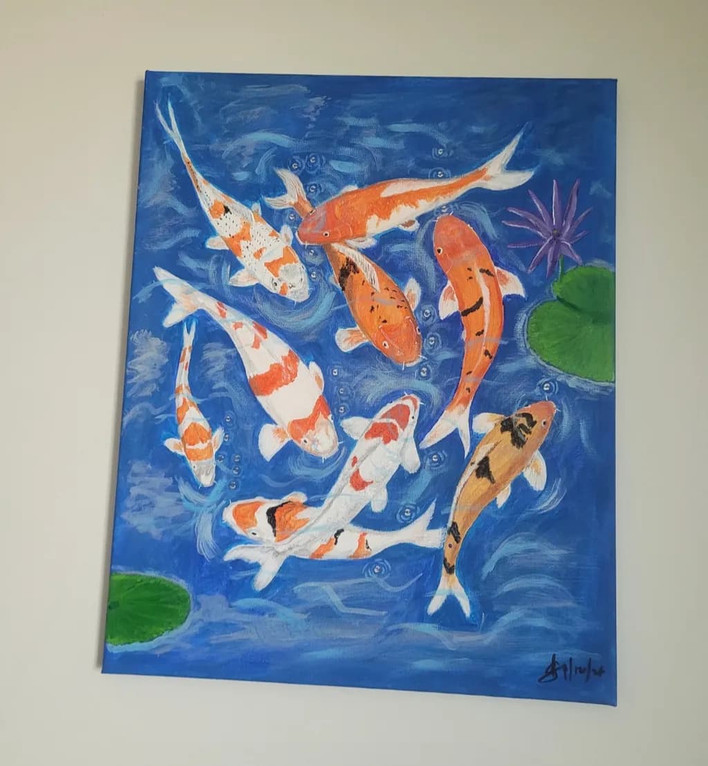 Koi Pond Gathering