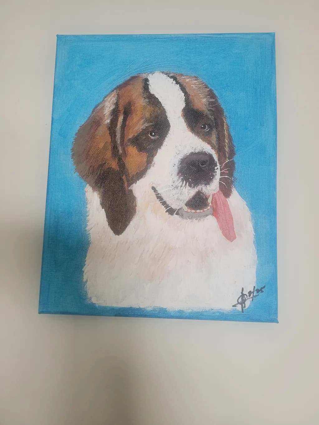 Saint Bernard Portrait