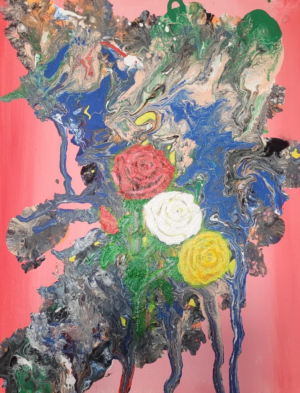 Abstract Roses Fusion