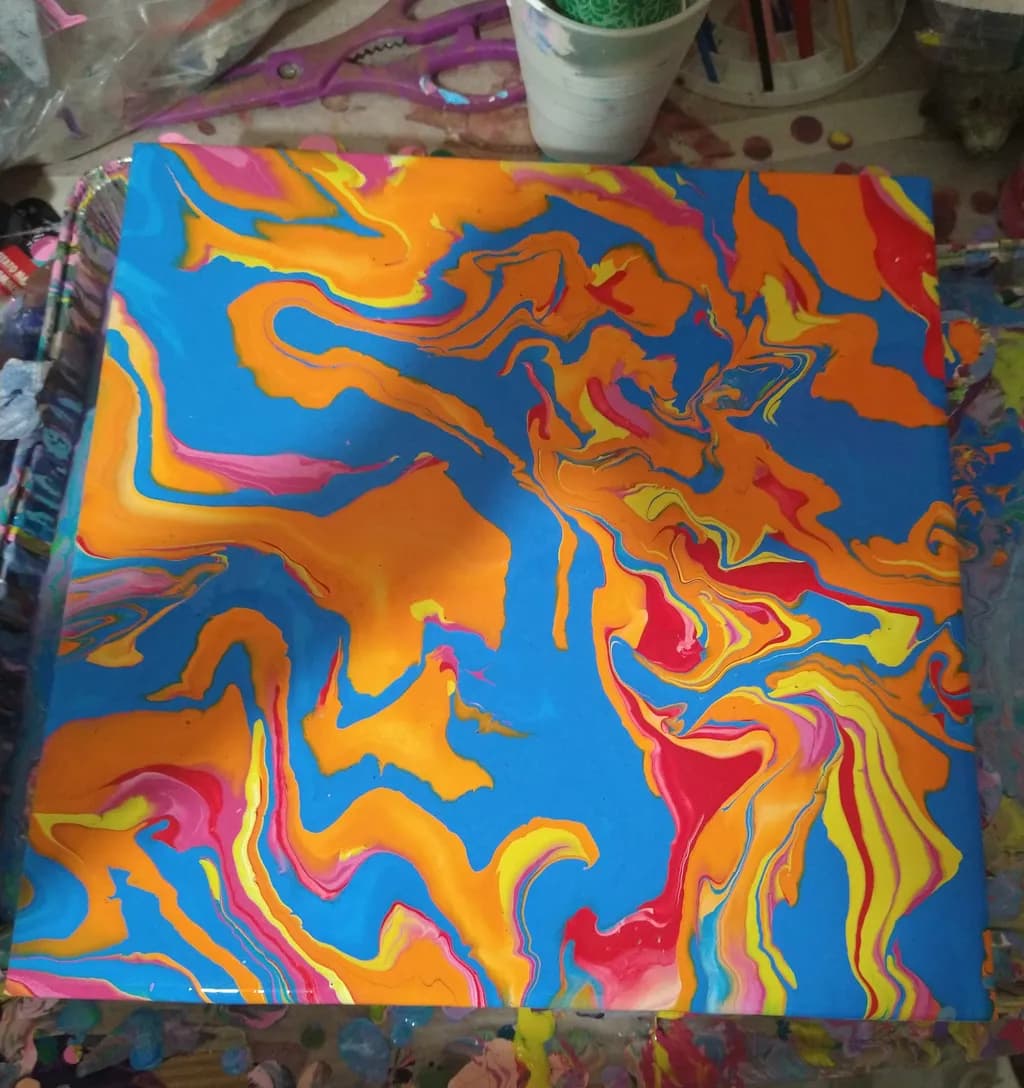 Abstract Splash