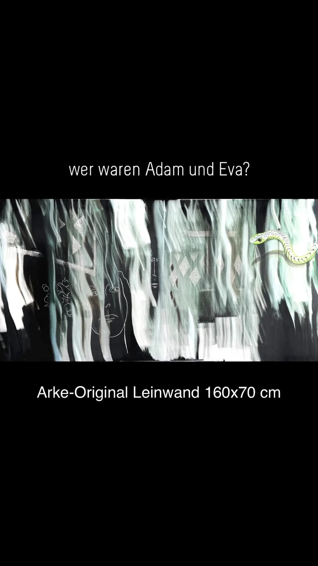 Adam and Eva Canvas