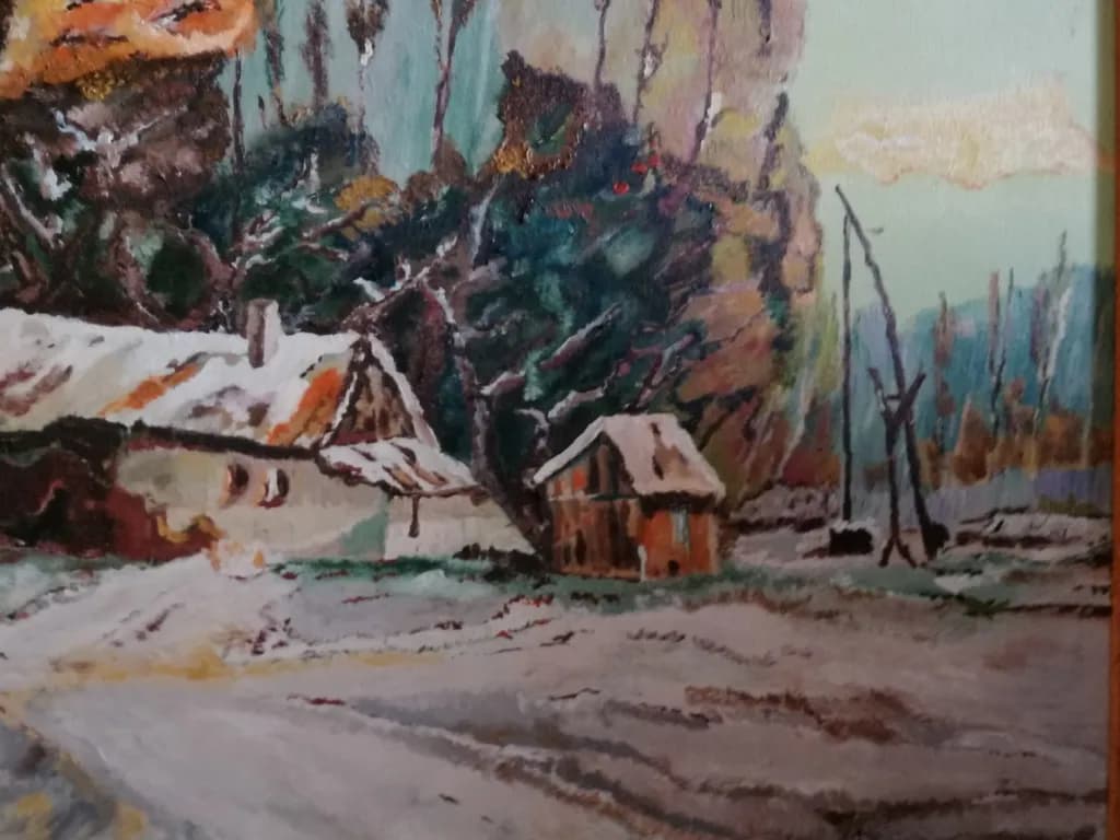 Rustic Winter Cabin