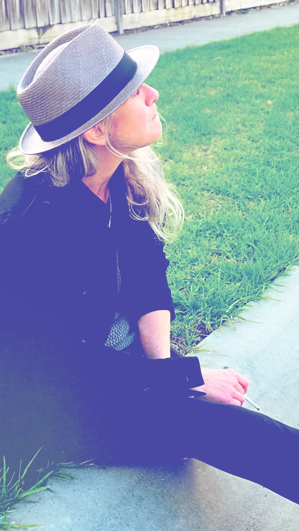 Sidewalk Pause