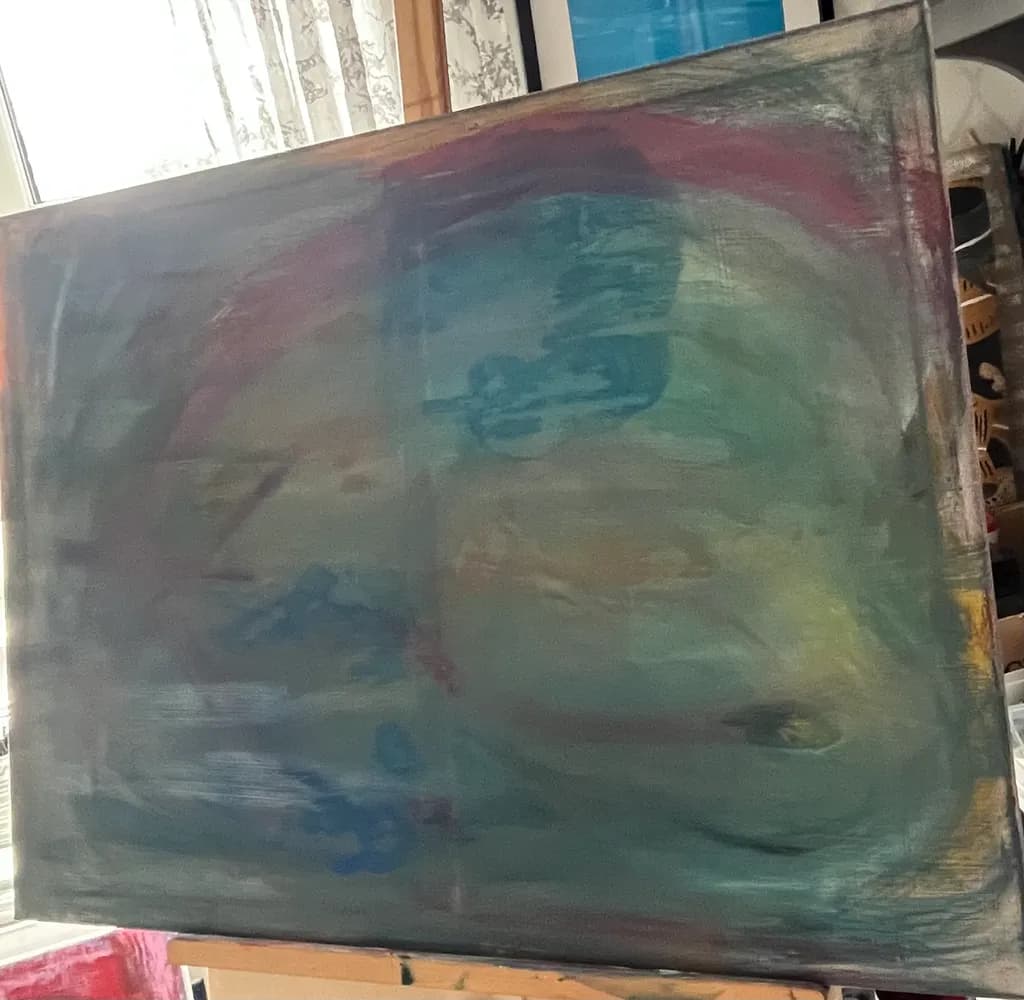 Abstract Swirls Canvas
