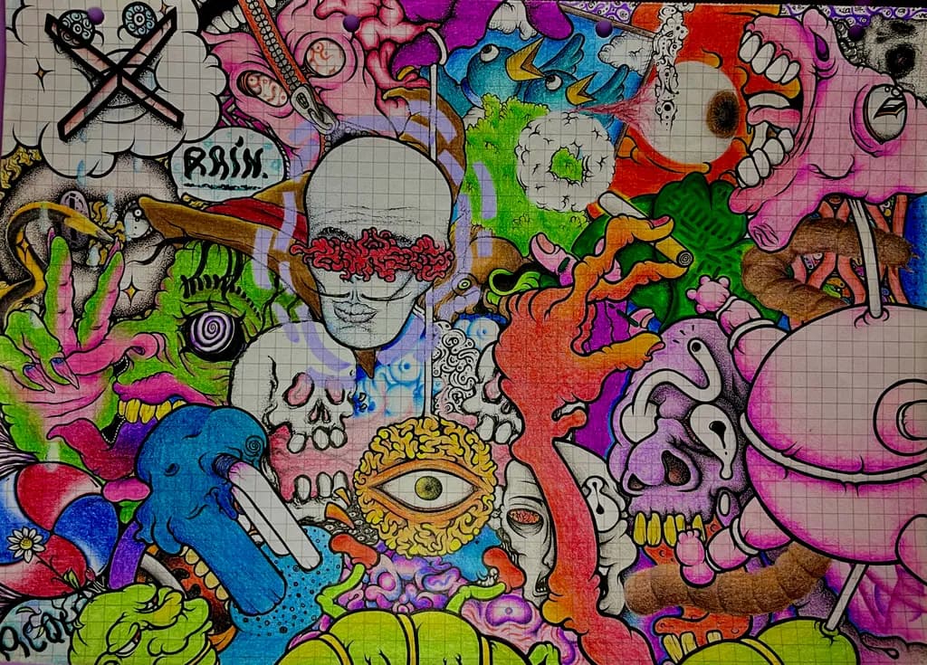 Surreal Eye Collage