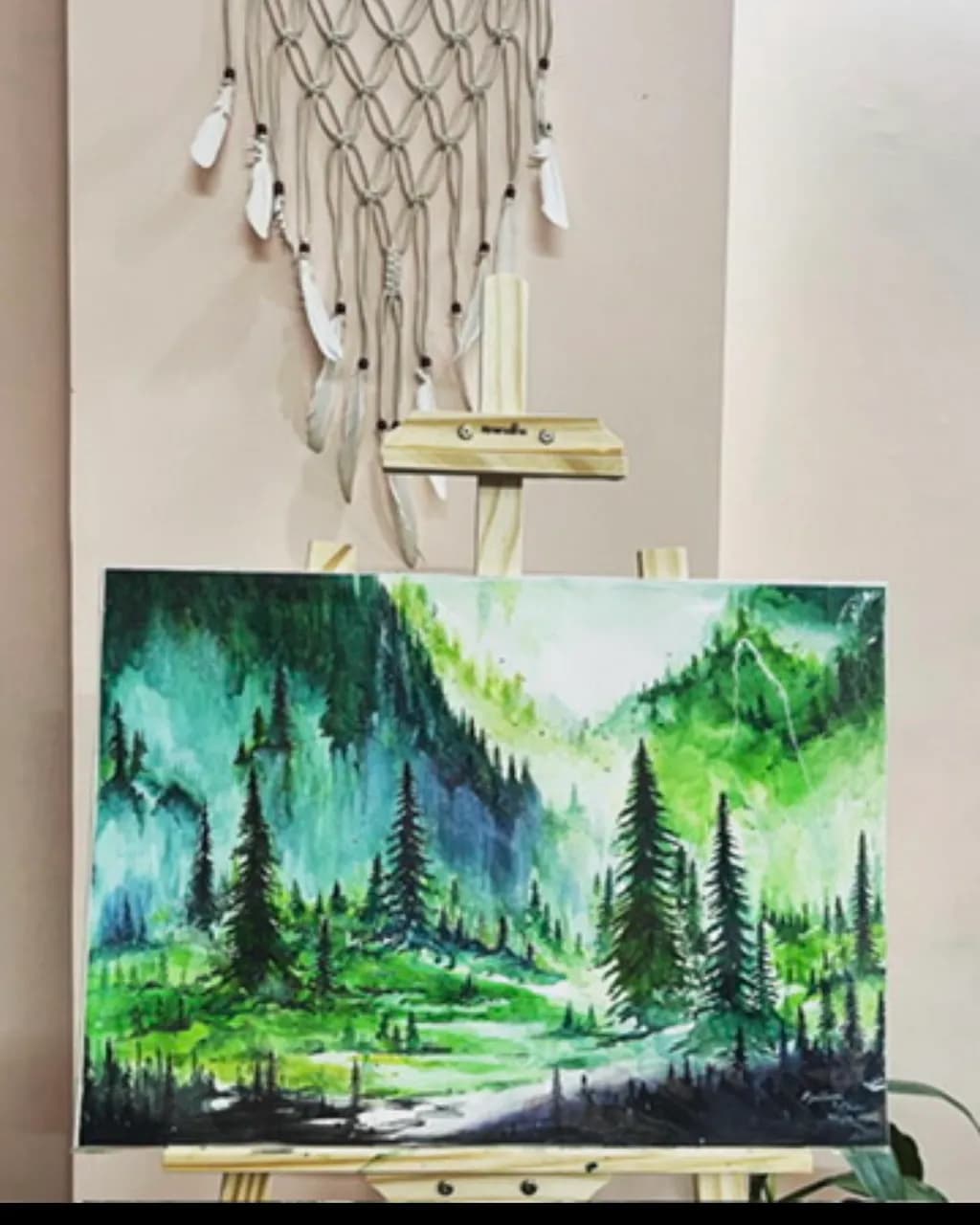 Mountain Forest View
