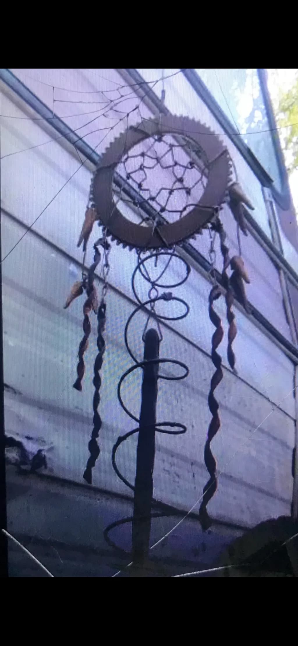Rust Spiral Windcatcher