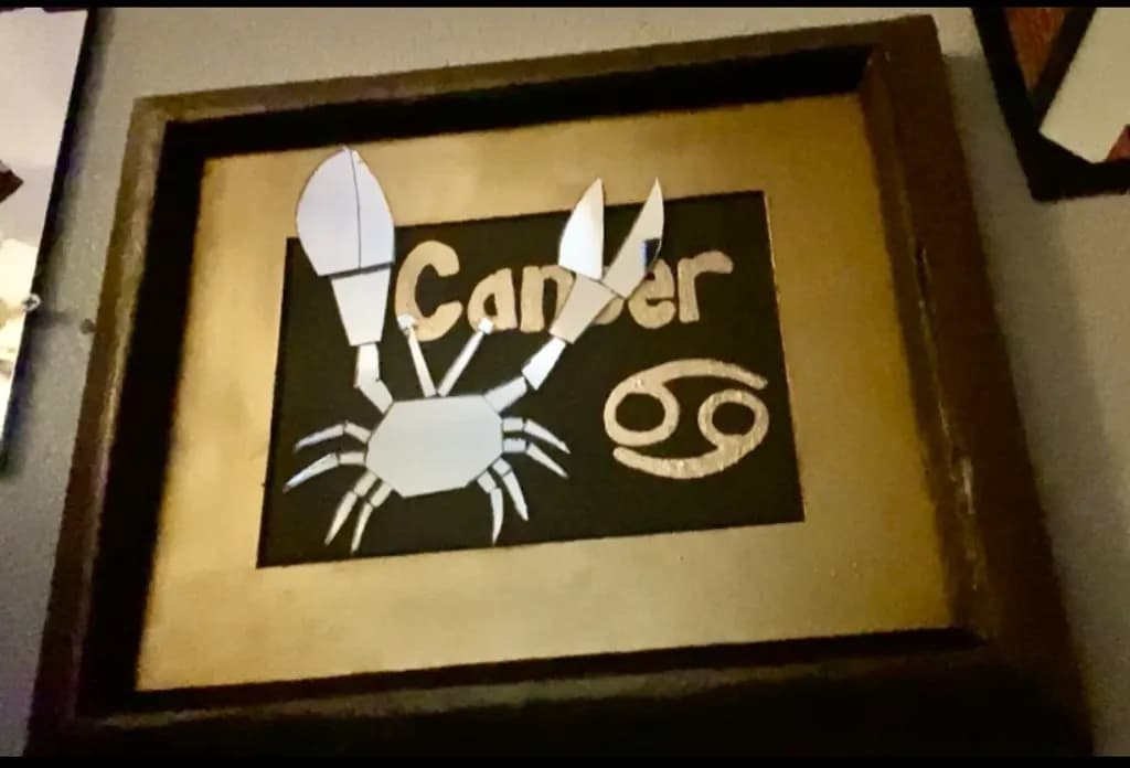 Cancer Zodiac Mirror
