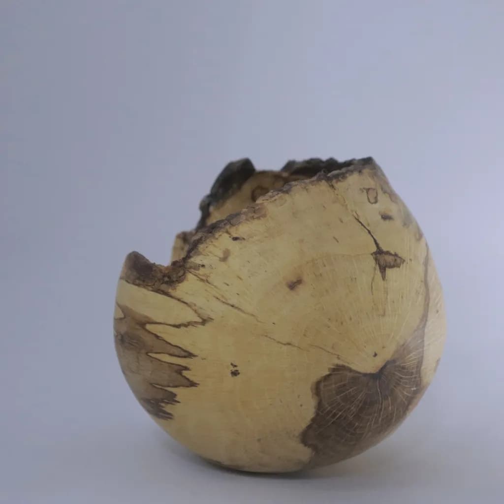 Wooden Bowl Sculpture