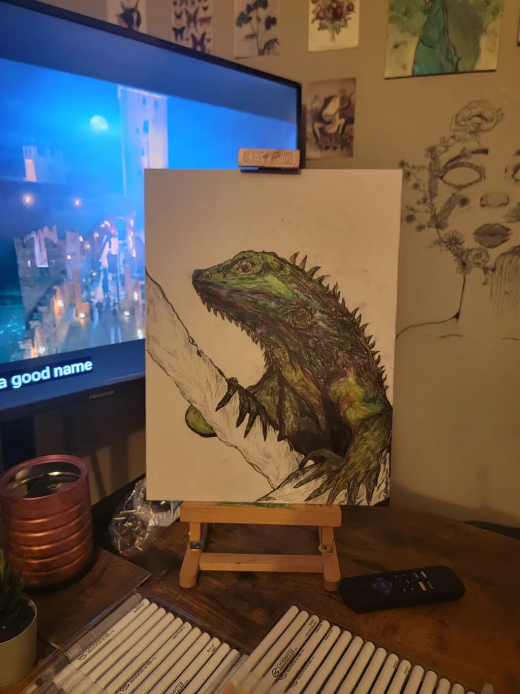 Lizard on Branch