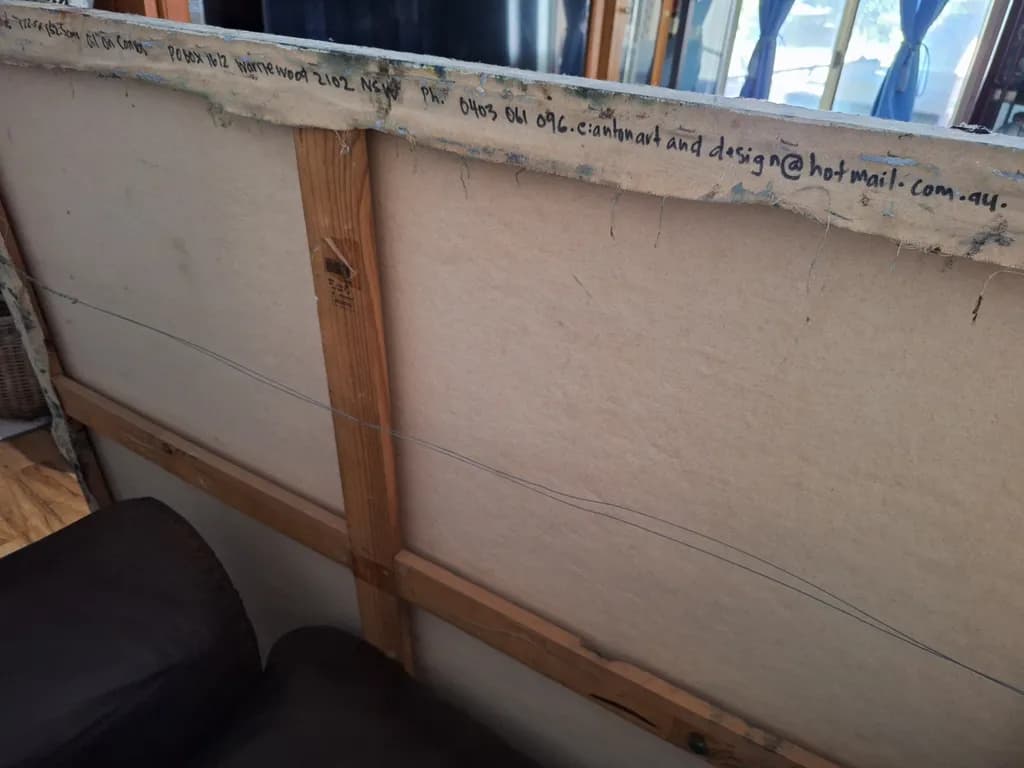 Canvas Back View