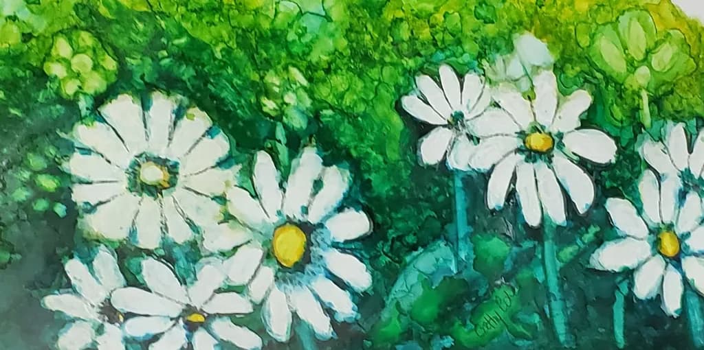 Daisy Cluster in Green
