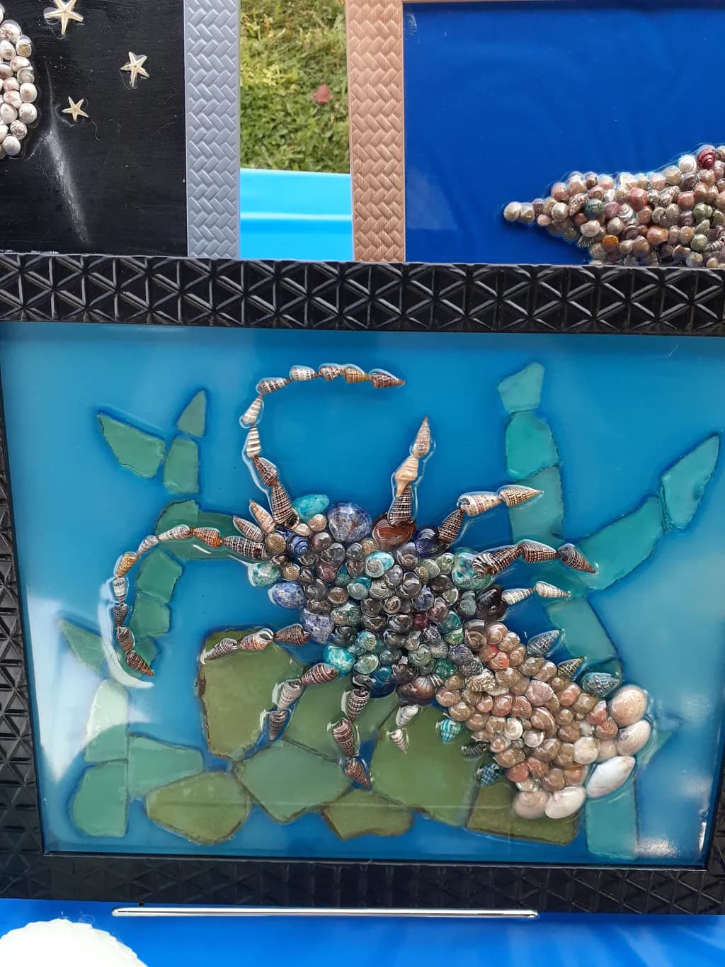 Shell Lobster Mosaic