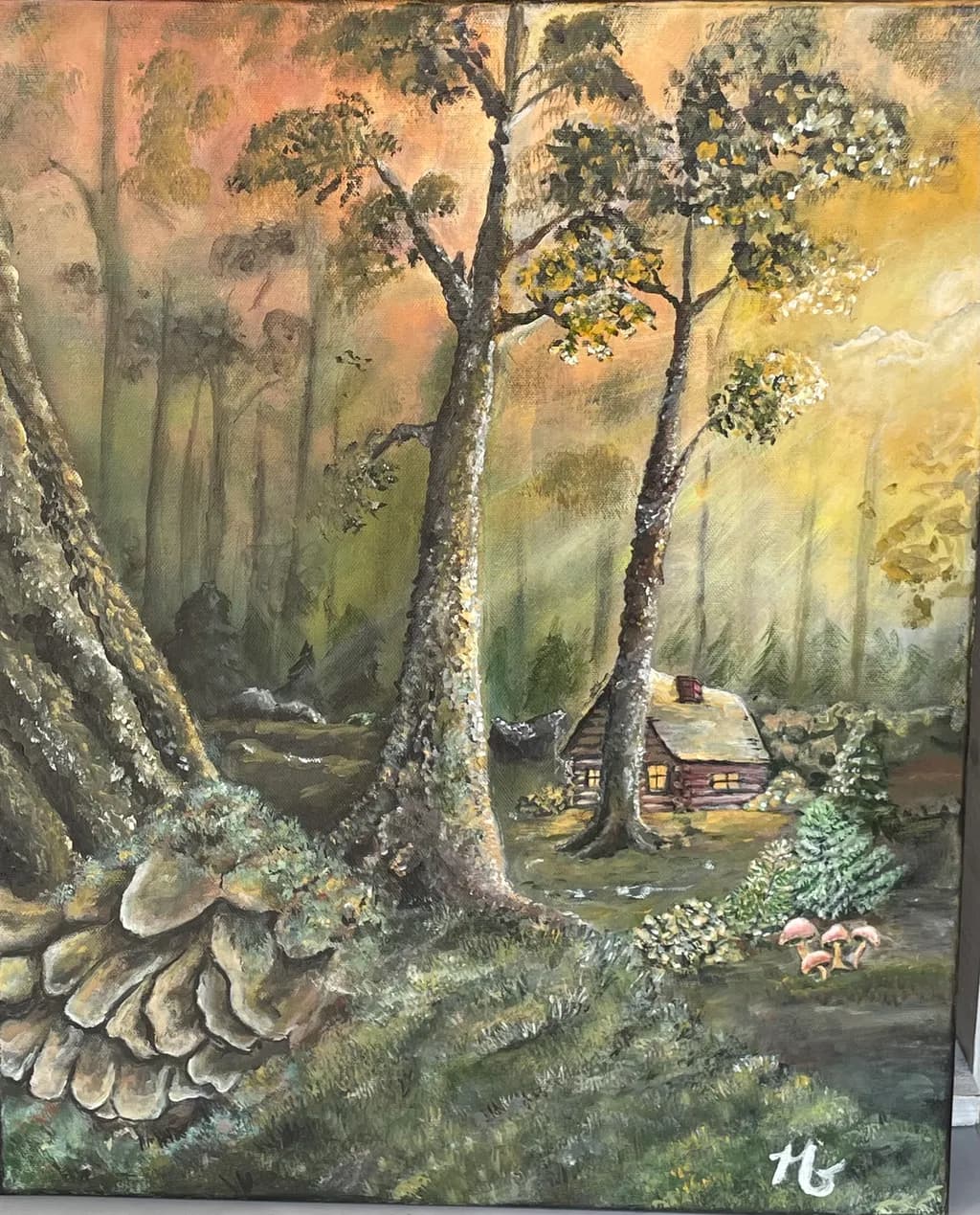 Forest Cabin Glow