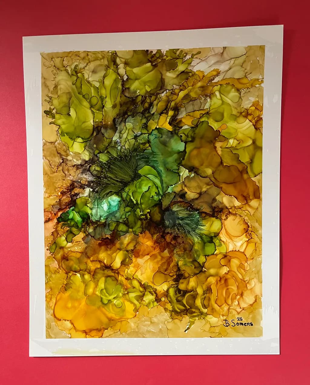 Green and Amber Bloom