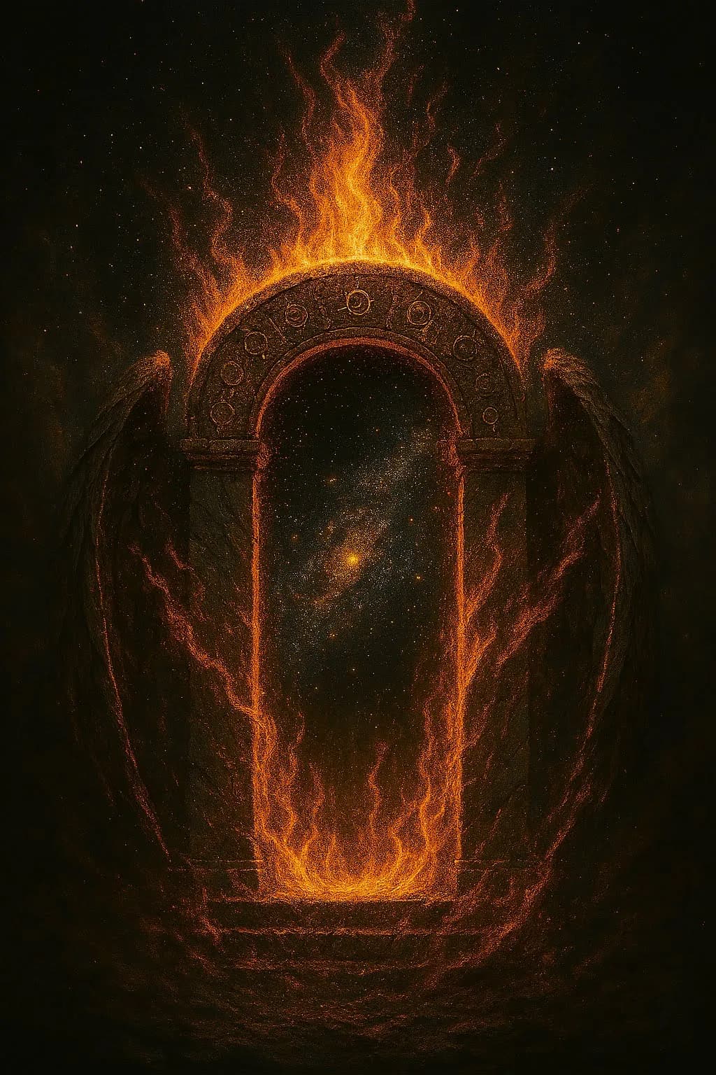 Flaming Portal