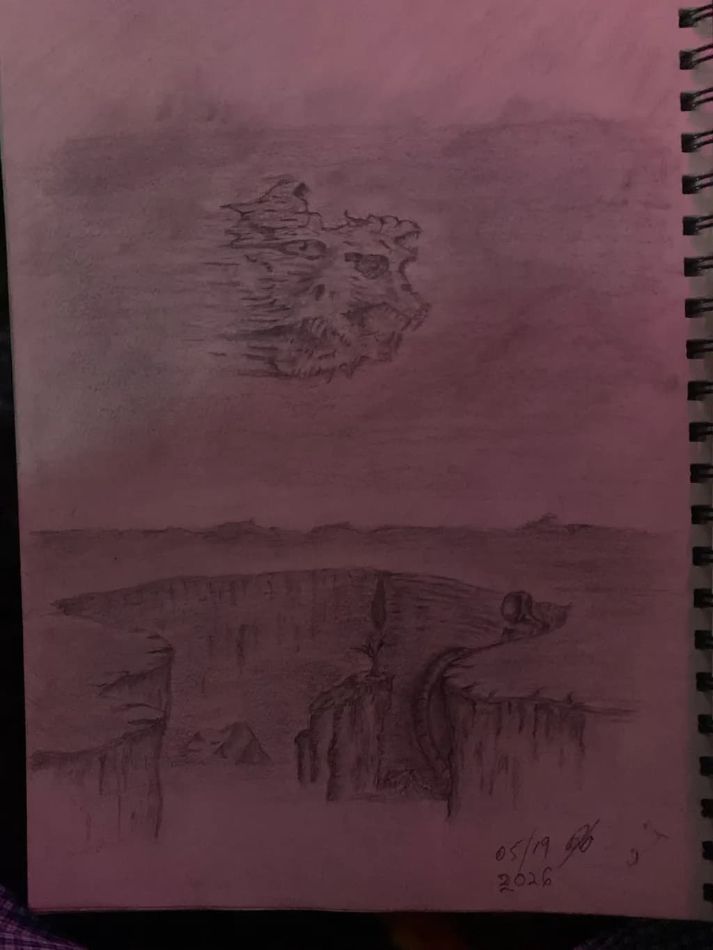 Cliffside Dragon