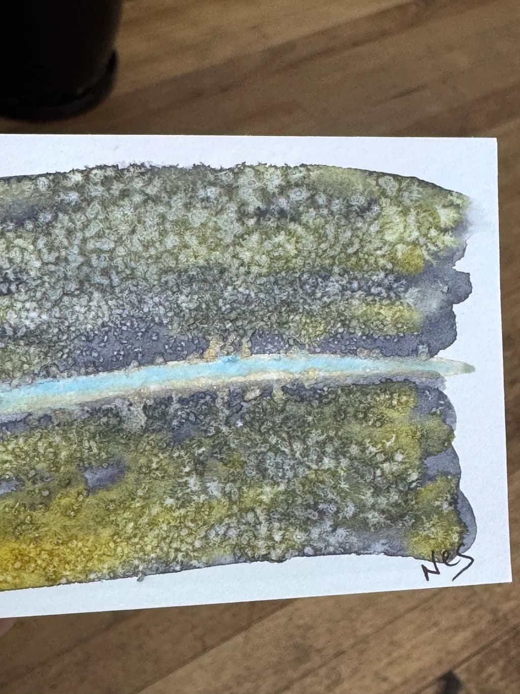 River Through Moss