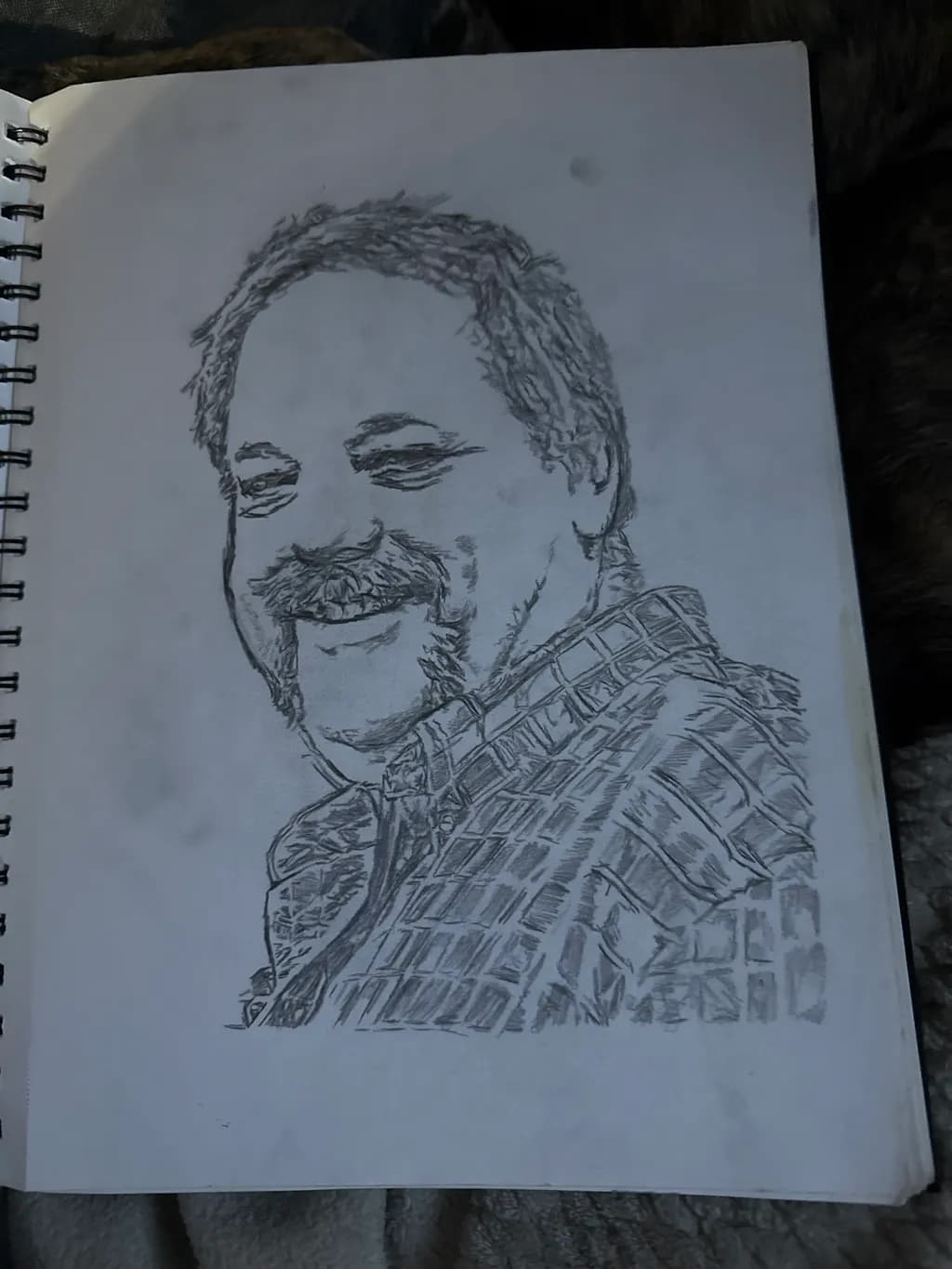 Plaid Shirt Portrait