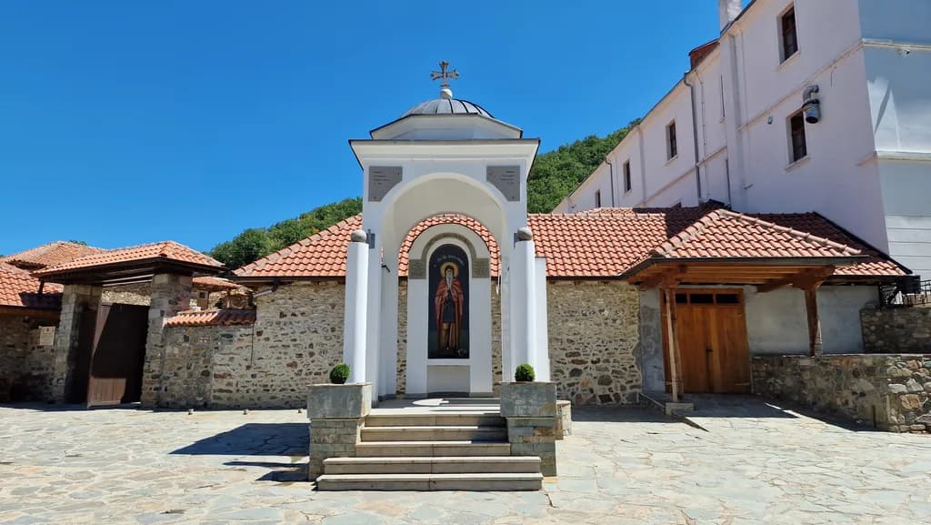 Monastery Courtyard