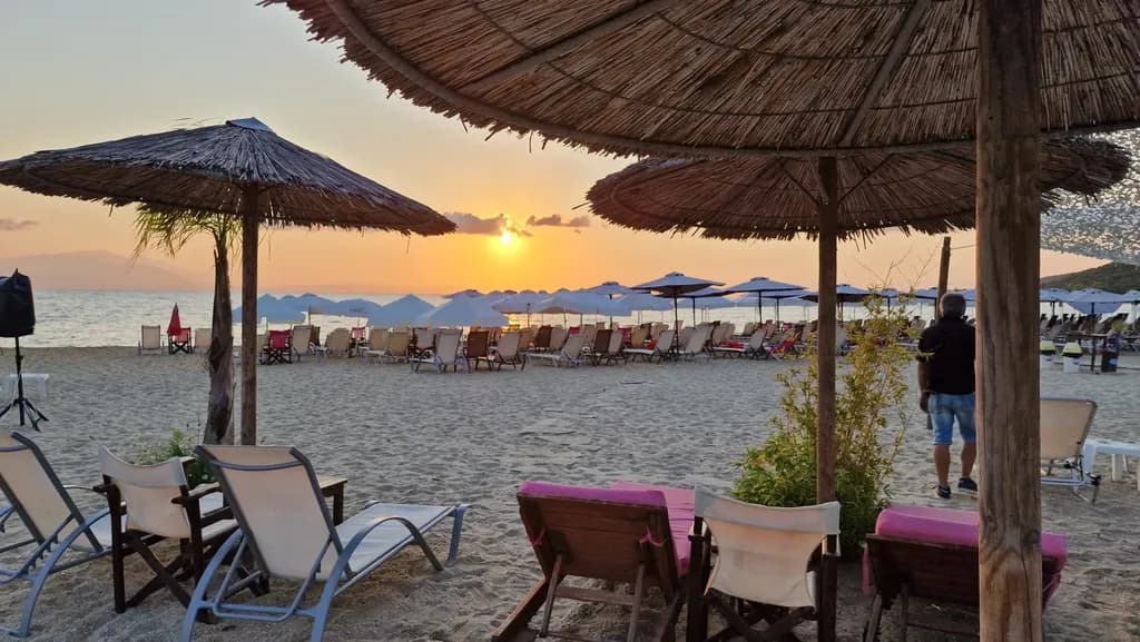 Beach Sunset Chairs