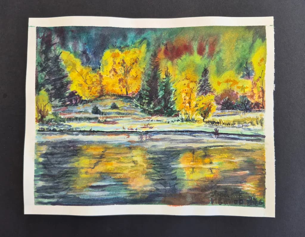 Autumn Forest Reflection