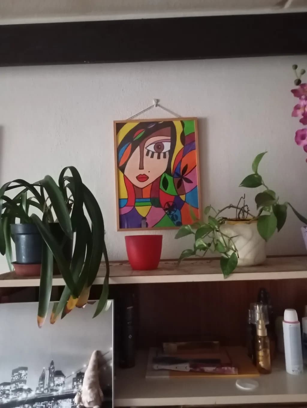 Colorful Abstract Portrait