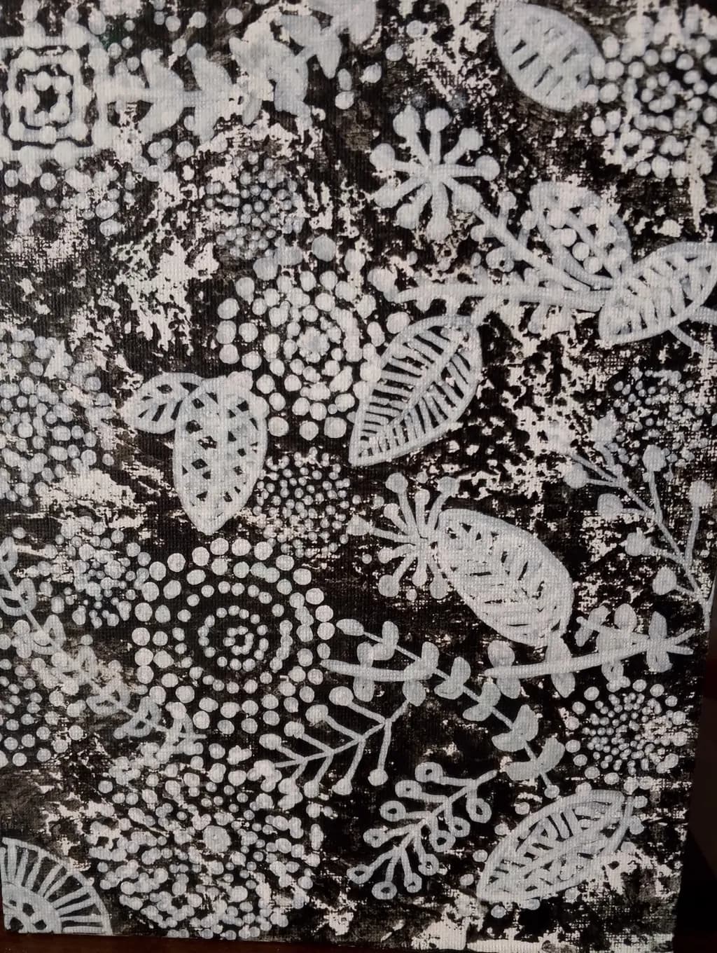Monochrome Flora Patterns