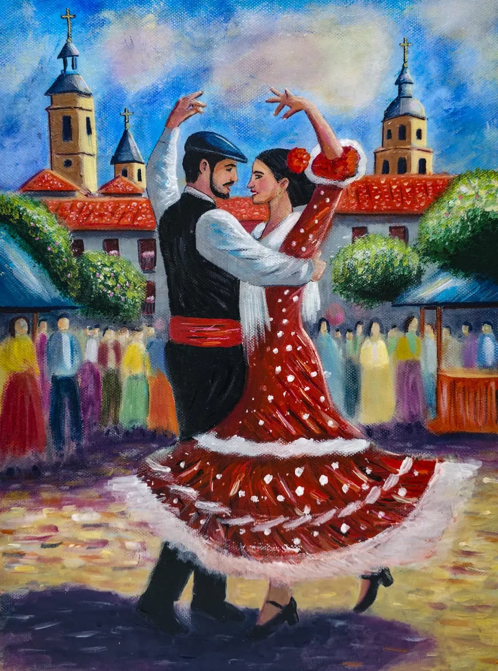 Dancing in the Plaza