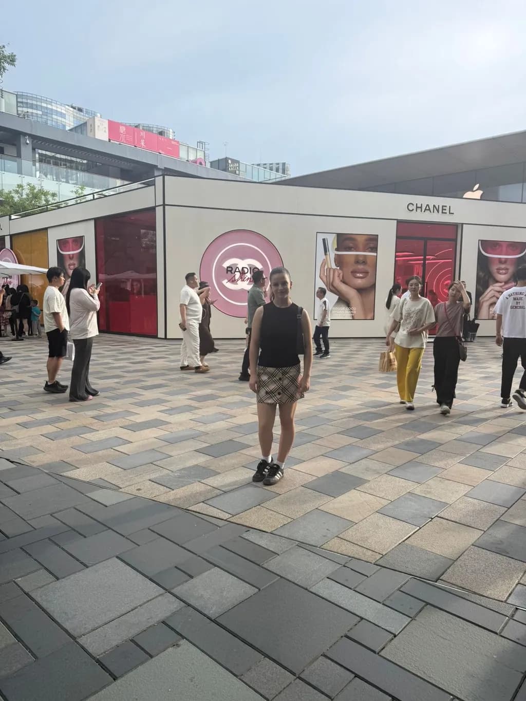Urban Plaza Scene