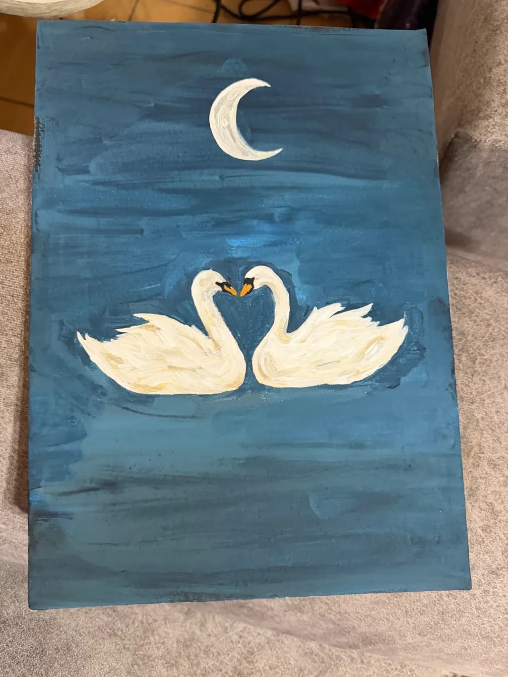Swan Moonlight